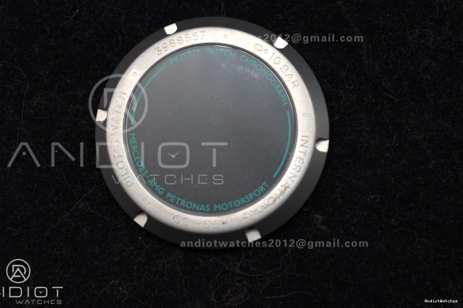 2023 TEAM FORMULA IW388106  IWC ONE TW Petronas  1:1 Green Mercedes-AMG Best Durable 496 Chronograph Factory 0822